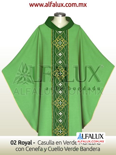 02 ROYAL Casulla Alfalux Central Manzana Bandera 34